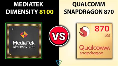 mediatek 8100 vs snapdragon 870.